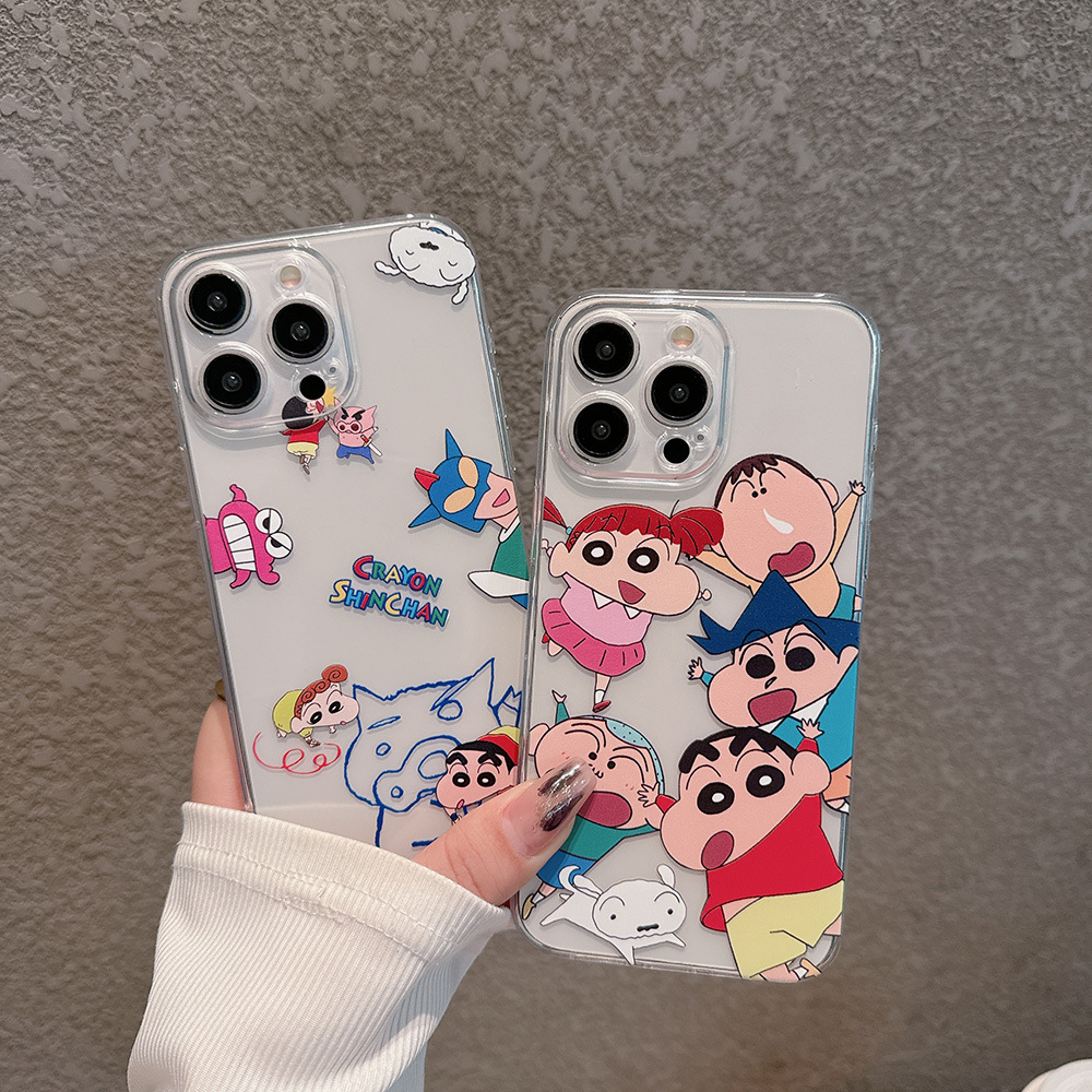 Phone Cases Japan - Fashion Cute Japan Anime Crayon Shin-chan