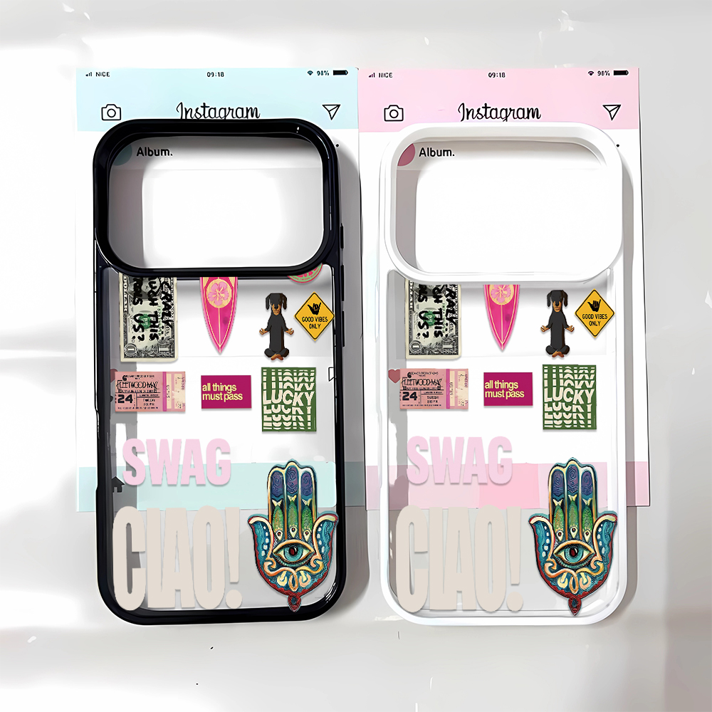 Phone Cases Cool Girl - Retro Surfboard Dollar Phone Case Vintage