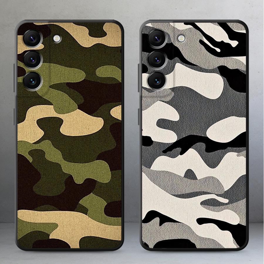 Samsung Galaxy A55 - Camouflage Pattern Phone Cover Case for