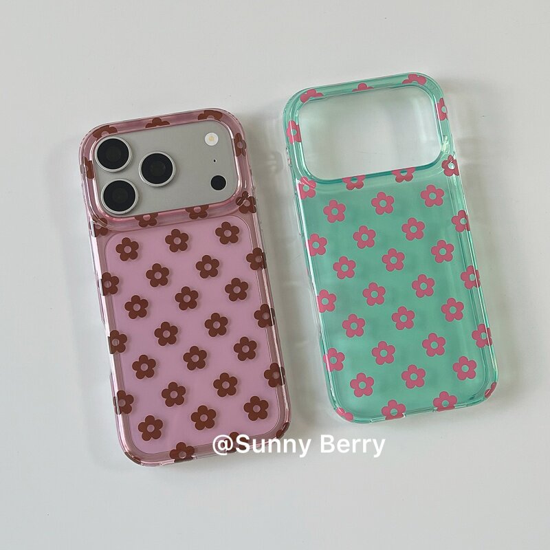 Phone Cases Y2K - Korean Ins Advanced Summer Colorful Flowers