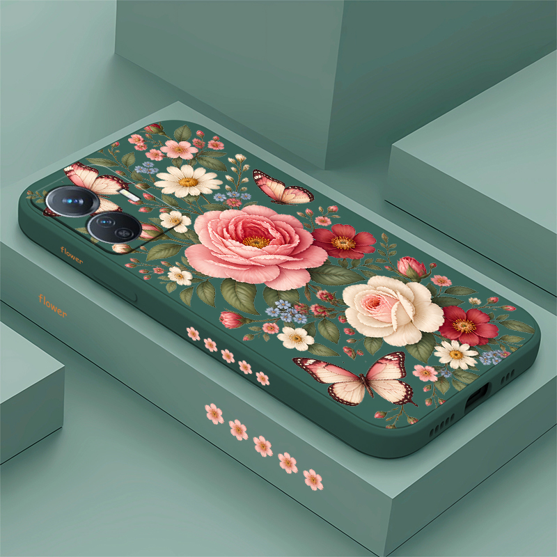 Flowers Butterflies Case For V - Vivo Y28 recension och pris