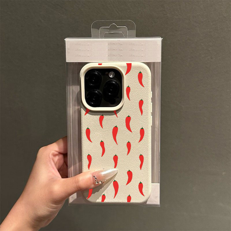 Red Pepper Printed Phone Case  - Phone Cases Red recension och pris