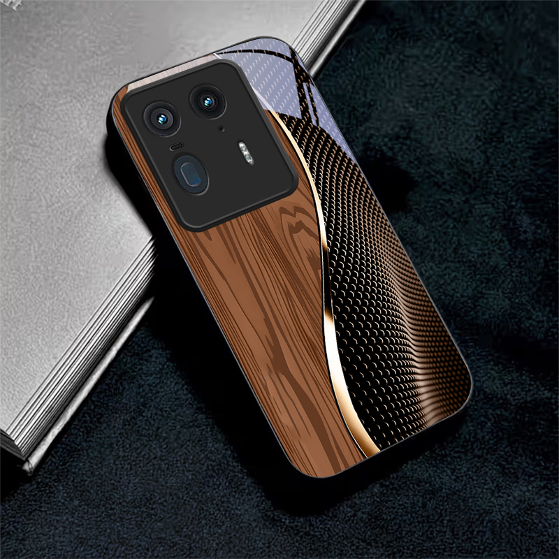 Fiber Gold Trim Black Glass Ph - Phone Cases Motorola recension och pris