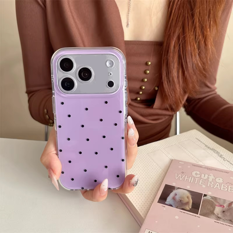 Korean Ins Girl Simple Purple  - Phone Cases Cool Girl recension och pris