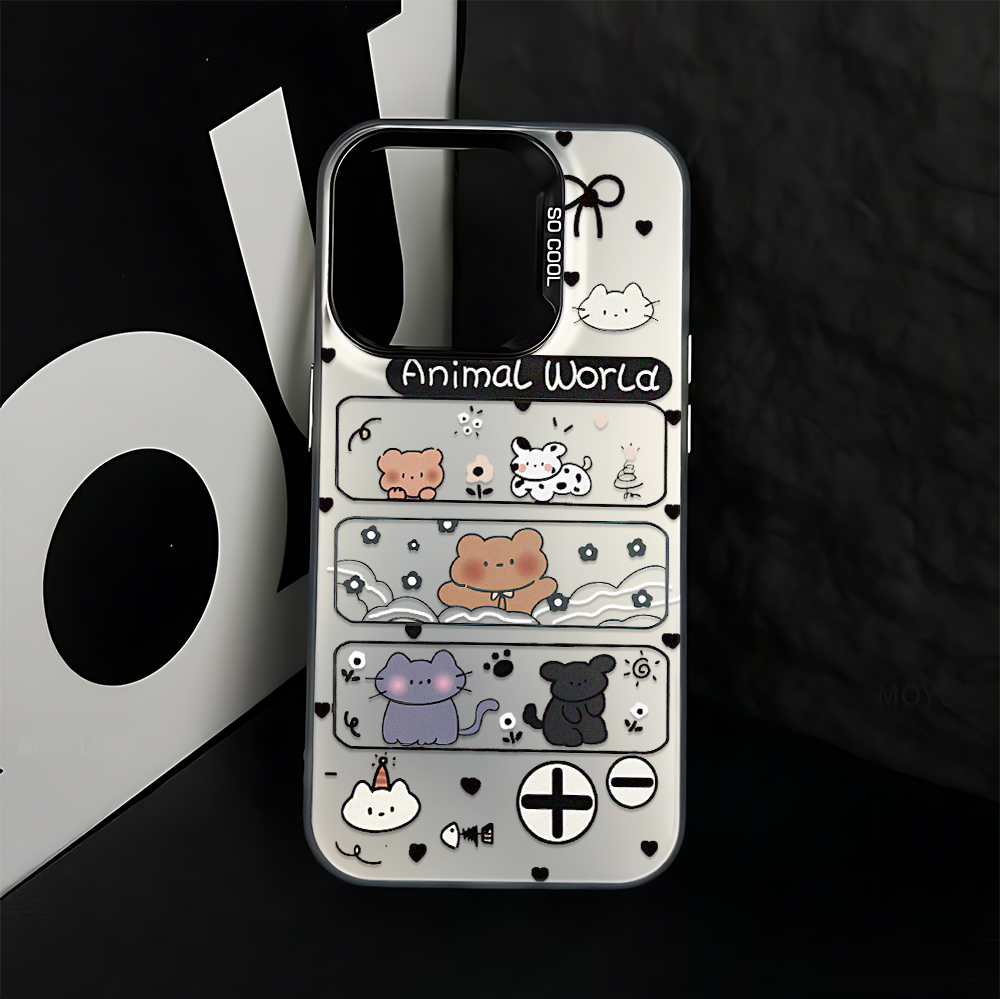 Animal World Cute Pattern Y2K  - Phone Cases Cool Girl recension och pris