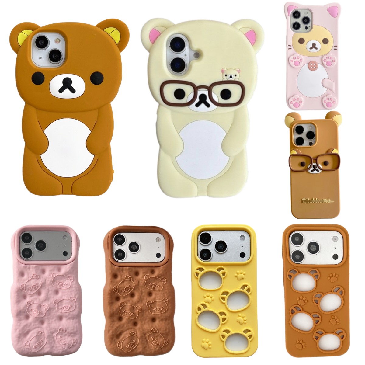 So Cute 3D Cartoon Teddy Bear  - Phone Cases Y2K recension och pris
