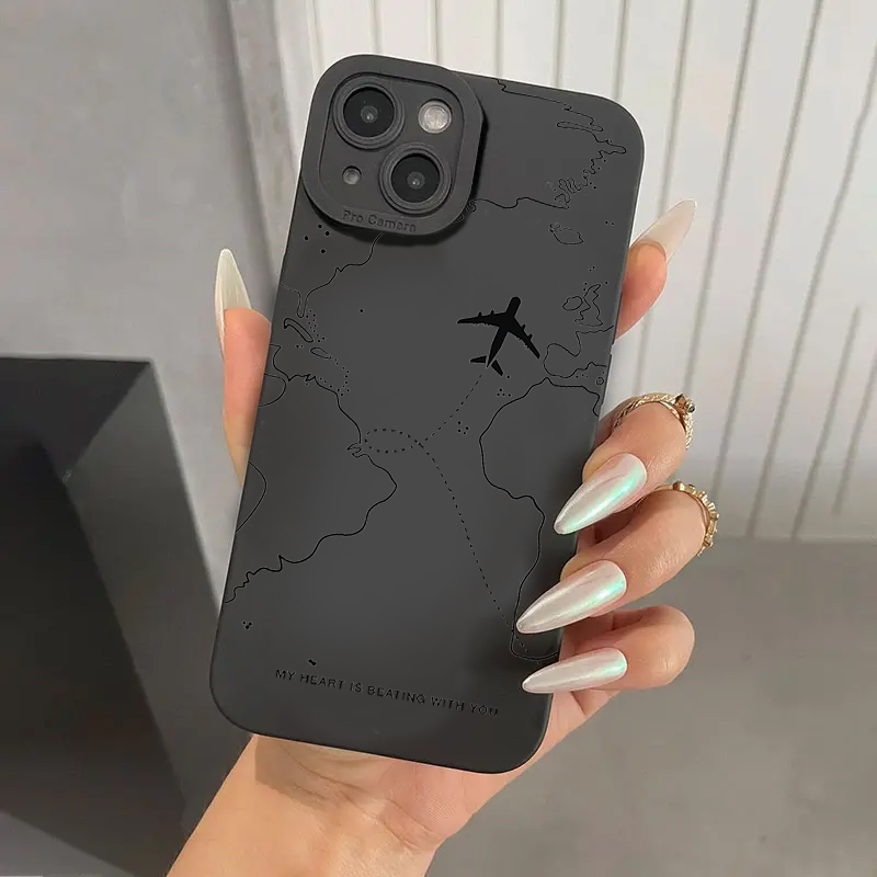Travel-nspired Airplane Route  - Samsung Galaxy A55 recension och pris