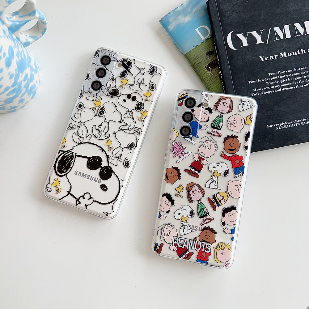 Cute Cartoon Peanut Snoopy Cha - Phone Cases Brown recension och pris