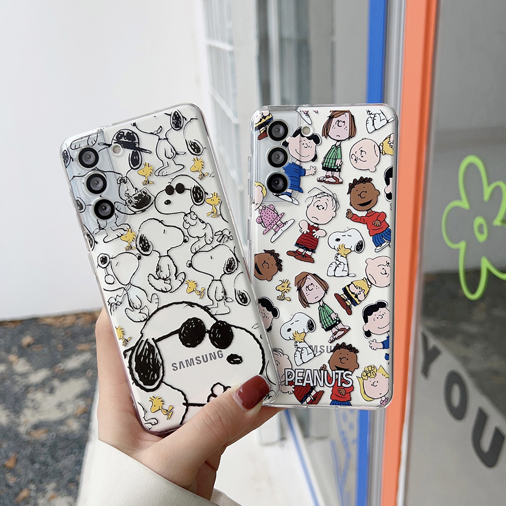 Cute Cartoon Peanut Snoopy Cha - Phone Cases Brown recension och pris