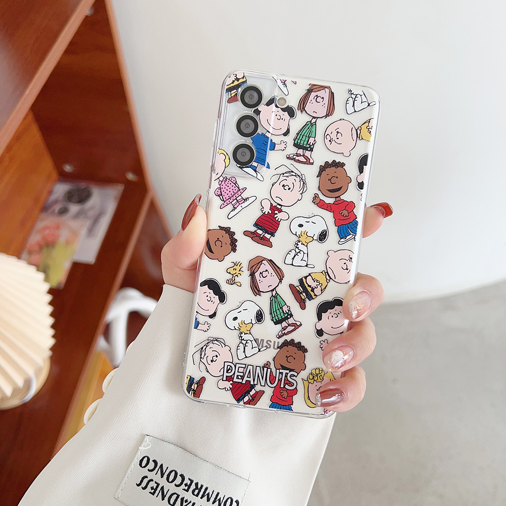 Cute Cartoon Peanut Snoopy Cha - Phone Cases Brown recension och pris