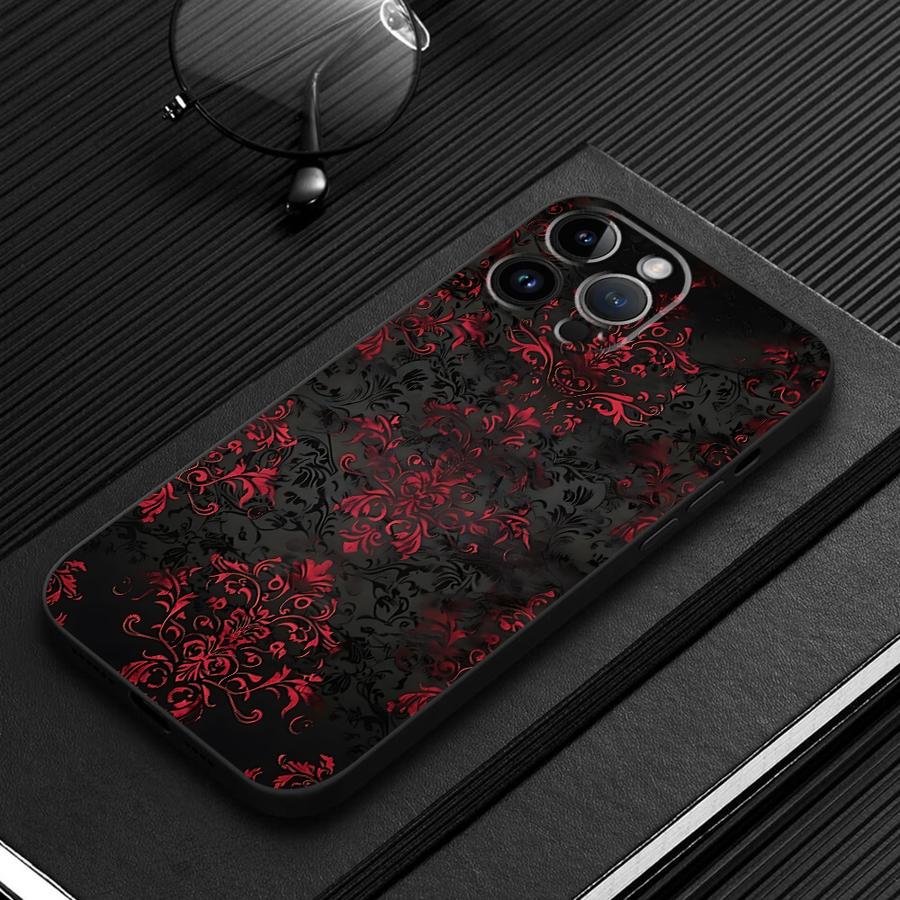 Black And Red Sexy Lace Phone  - Phone Cases Red recension och pris