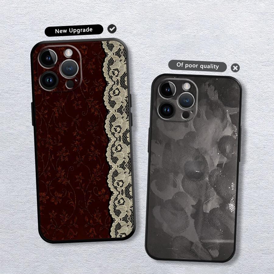 Black And Red Sexy Lace Phone  - Phone Cases Red recension och pris