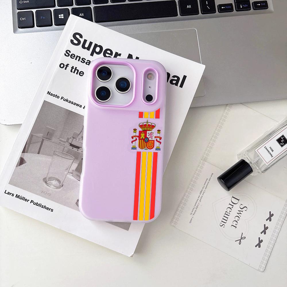 Spain LOGO Espana Red Yellow L - Phone Cases Red recension och pris