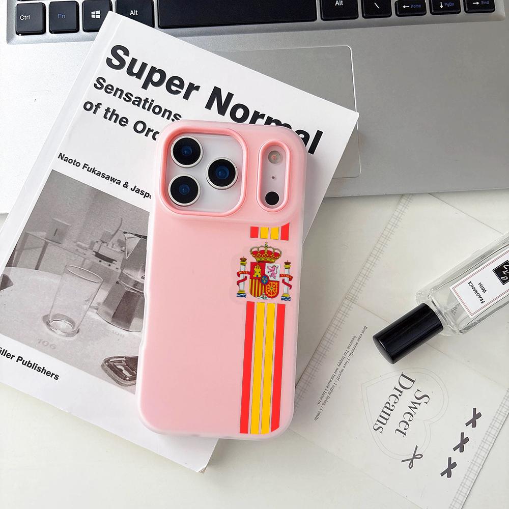 Spain LOGO Espana Red Yellow L - Phone Cases Red recension och pris