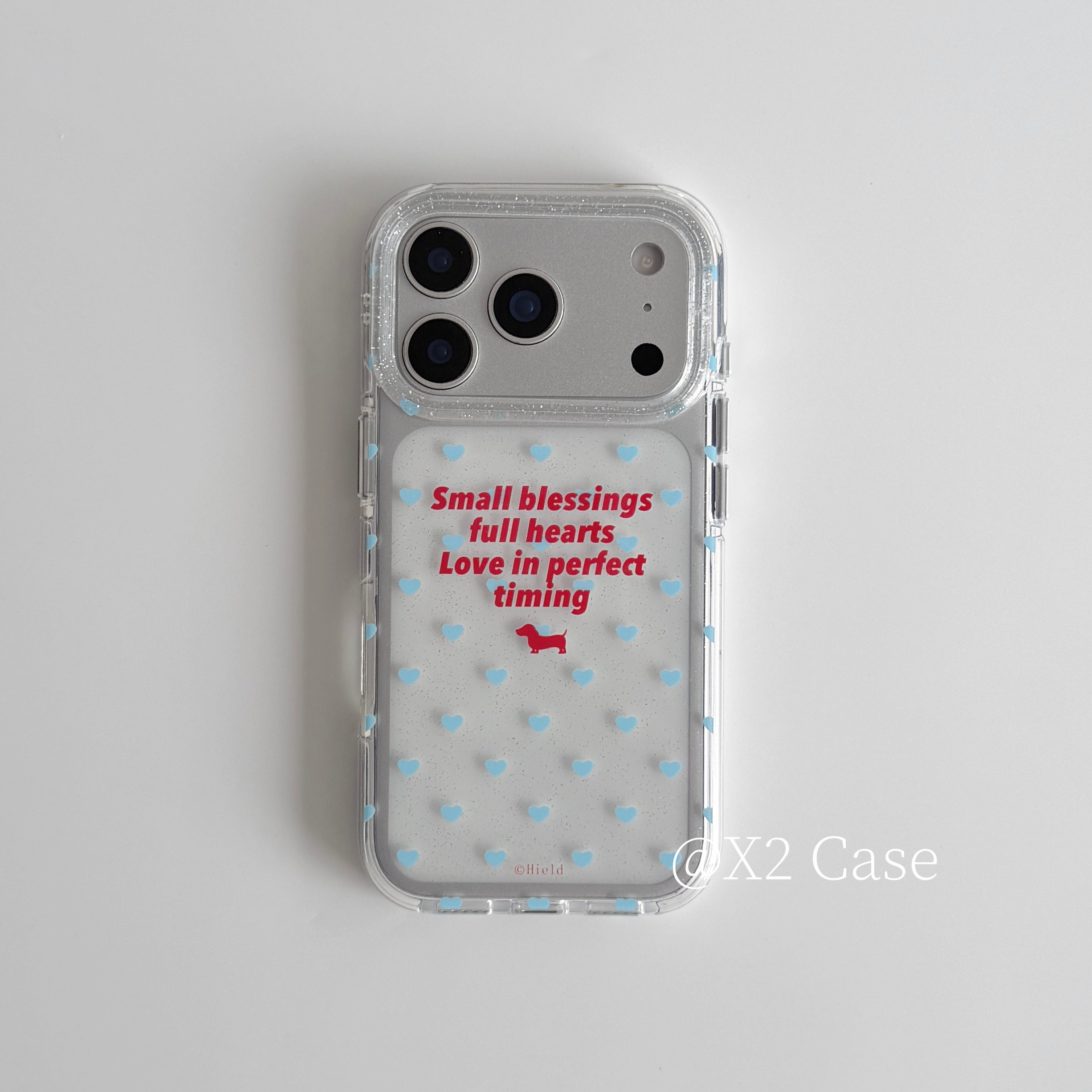 Ins Blue Love English Shining  - Phone Cases Cool Girl recension och pris