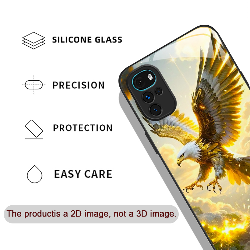 Stylish Eagle Golden Diamond P - Phone Cases Motorola recension och pris