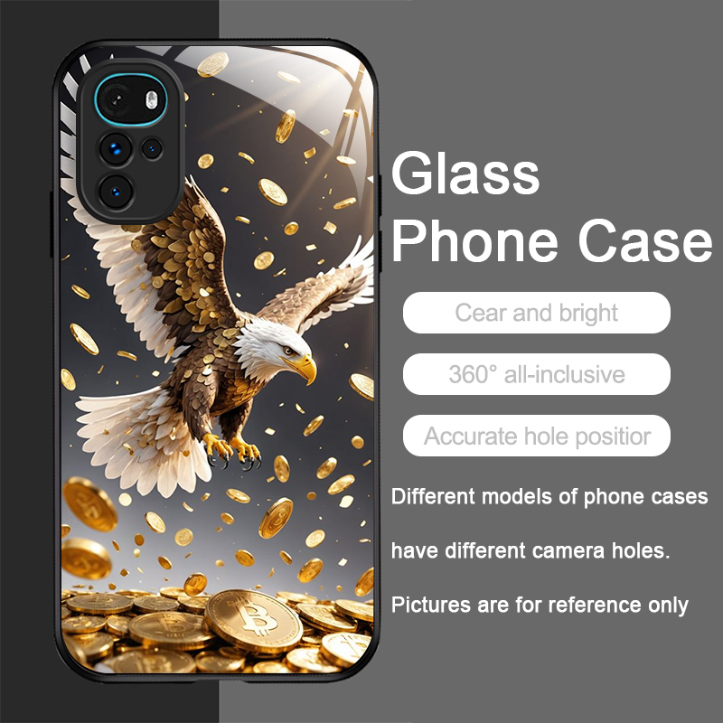 Stylish Eagle Golden Diamond P - Phone Cases Motorola recension och pris