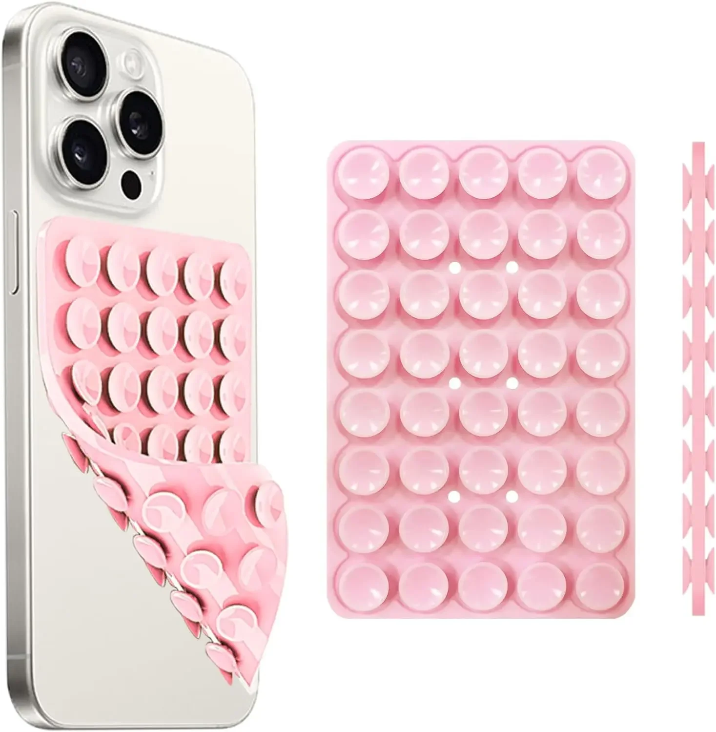 Double-Sided Suction Cup Phone - Phone Cases Rubber recension och pris