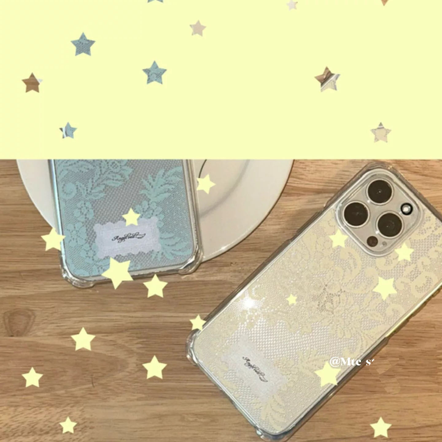 Korean Ins Colored Lace Sweet  - Phone Cases Cool Girl recension och pris