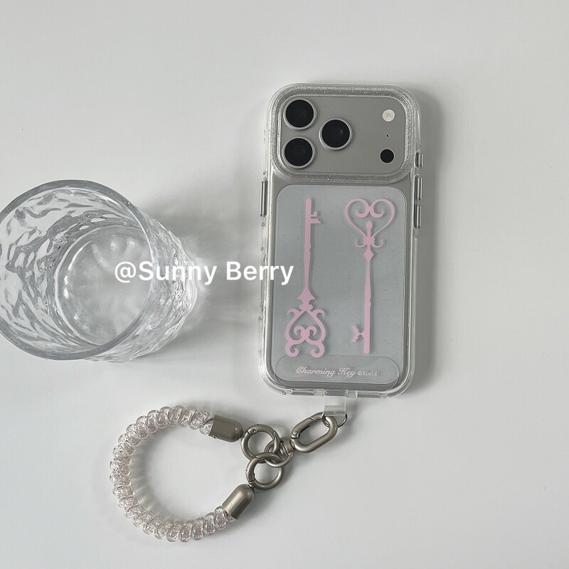 Korean Ins Y2K Pink Keys Shini - Phone Cases Y2K recension och pris