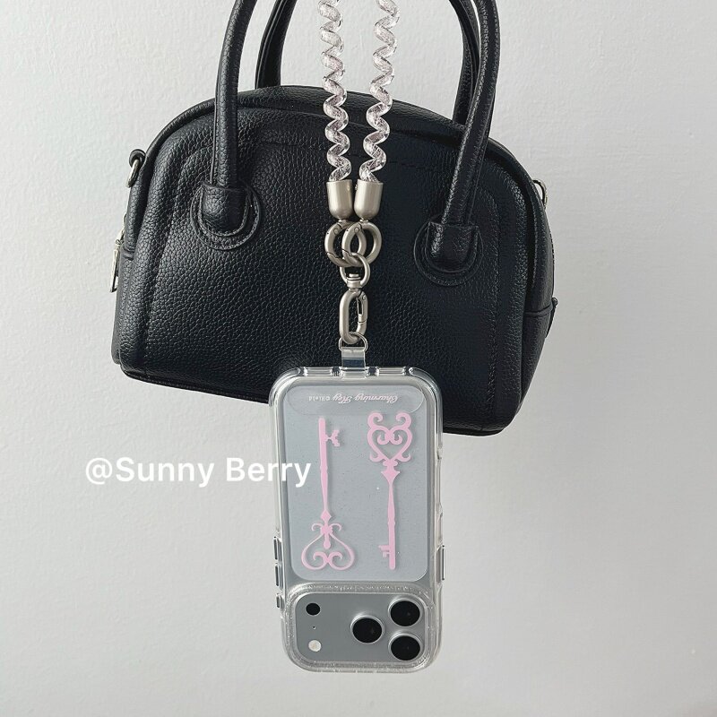 Korean Ins Y2K Pink Keys Shini - Phone Cases Y2K recension och pris