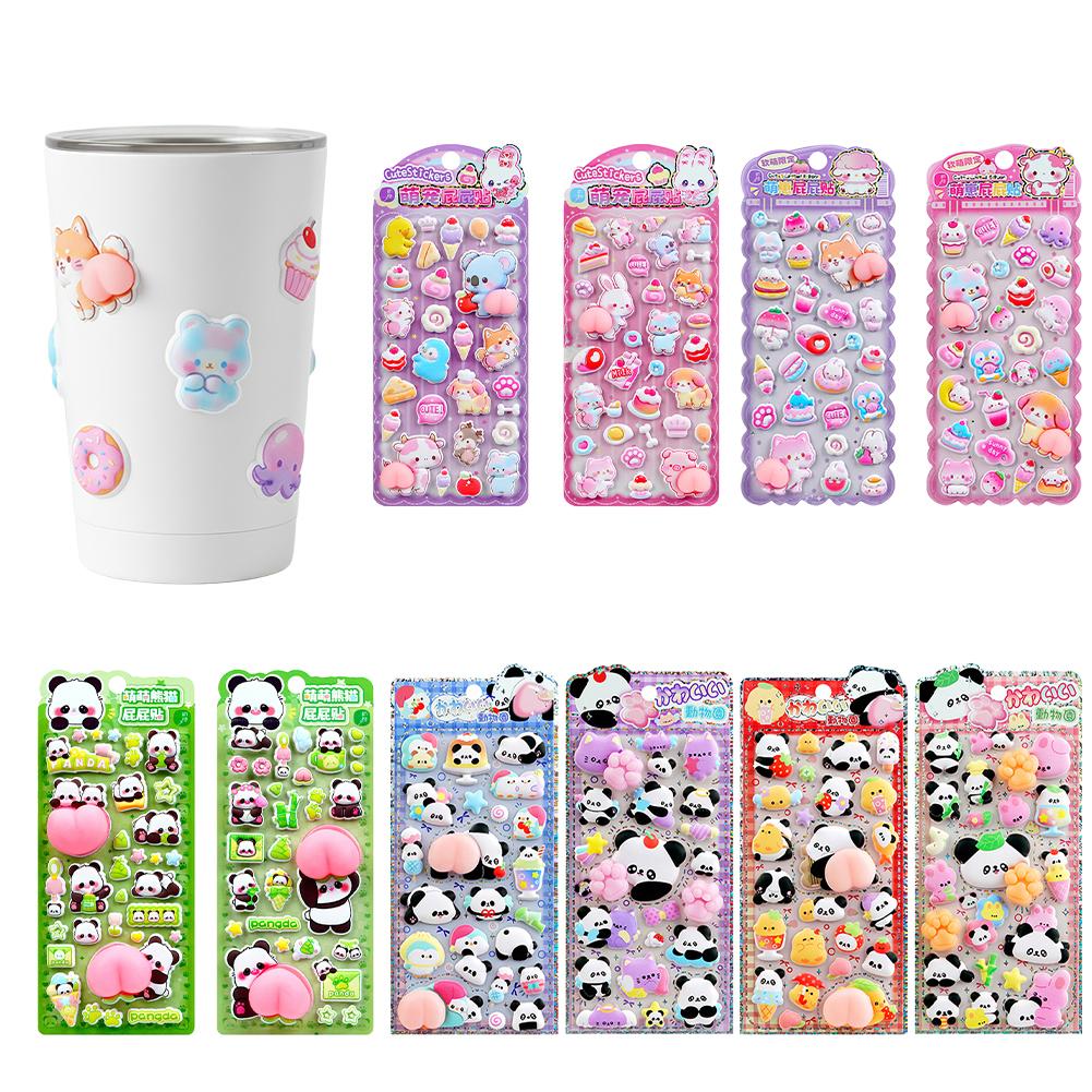 Cute 3D Panda Cartoon Stress R - Phone Cases Rubber recension och pris