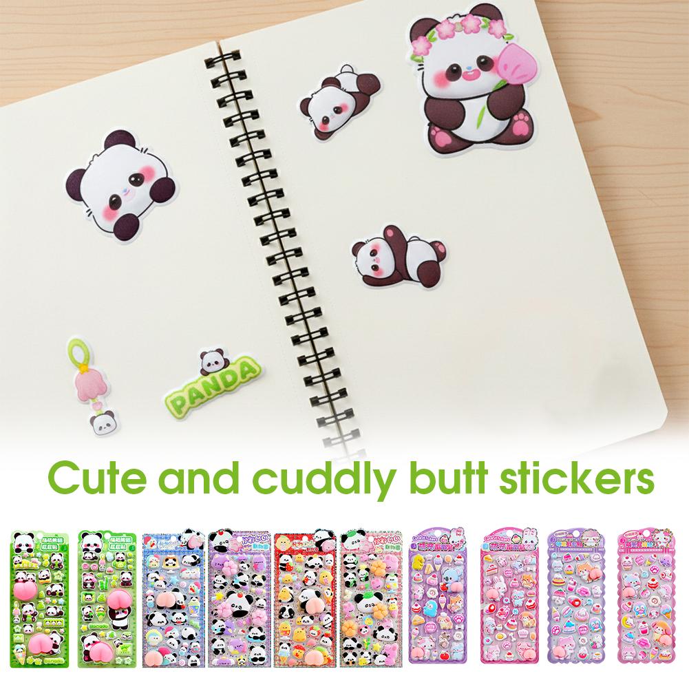 Cute 3D Panda Cartoon Stress R - Phone Cases Rubber recension och pris