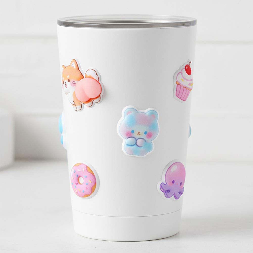 Cute 3D Panda Cartoon Stress R - Phone Cases Rubber recension och pris