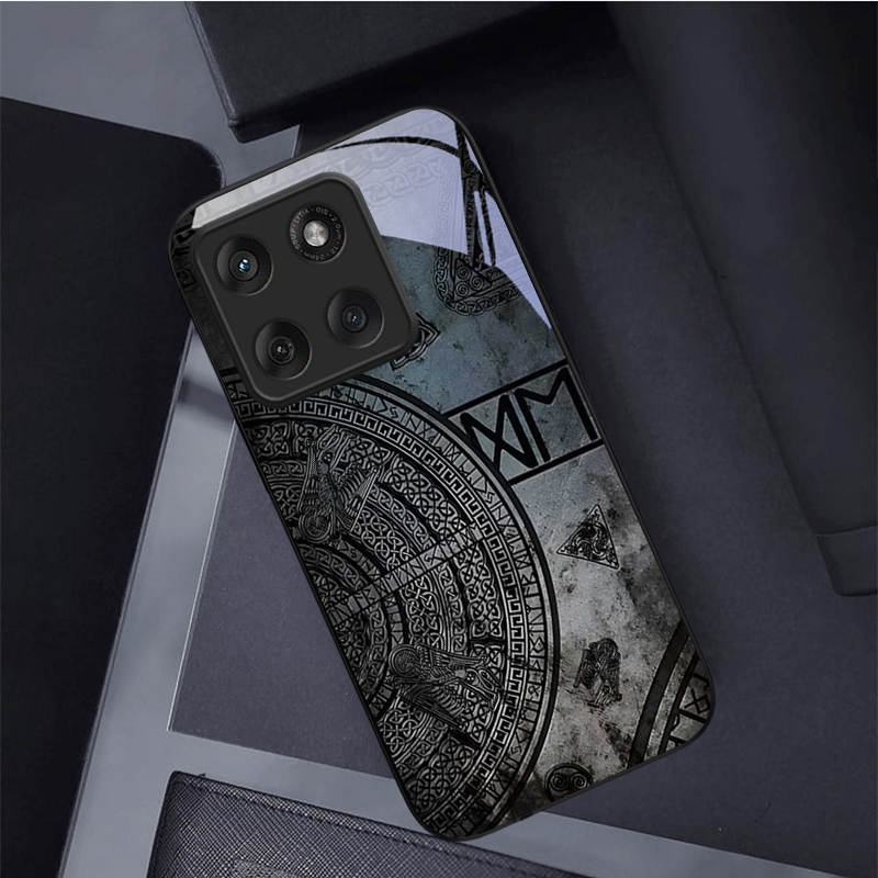 Ancient Norse Codex Black Glas - Phone Cases Motorola recension och pris