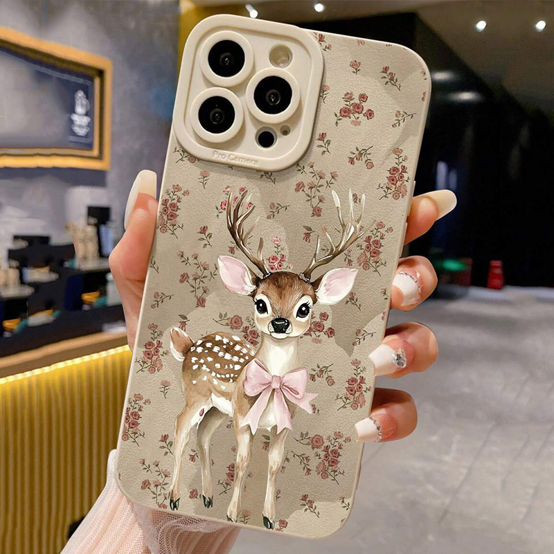 For Xiaomi 15T Case Deer Paint - Phone Cases Brown recension och pris