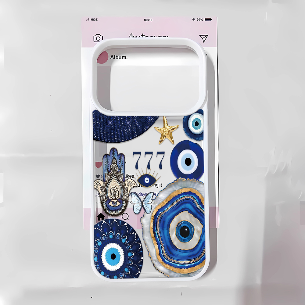 Turkish Evil Eye Hamsa Hand Ph - Phone Cases Cool Girl recension och pris