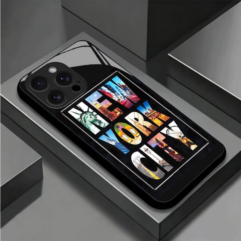 NYC New York City Glass Phone  - Phone Cases York recension och pris