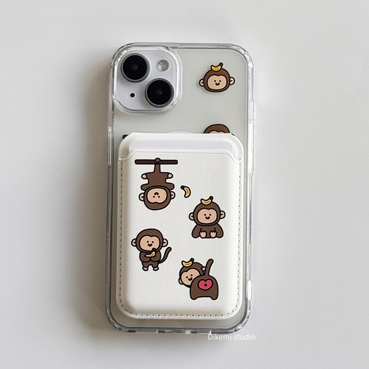 Brown Banana Baby Monkey Y2K I - Phone Cases Brown recension och pris
