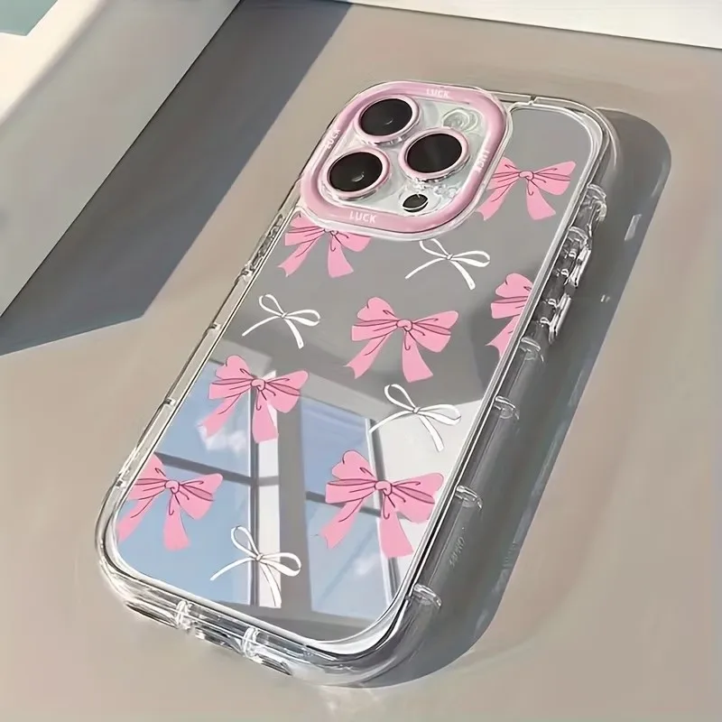 Simple Blue Pink Bow Girl Cute - Phone Cases Cool Girl recension och pris