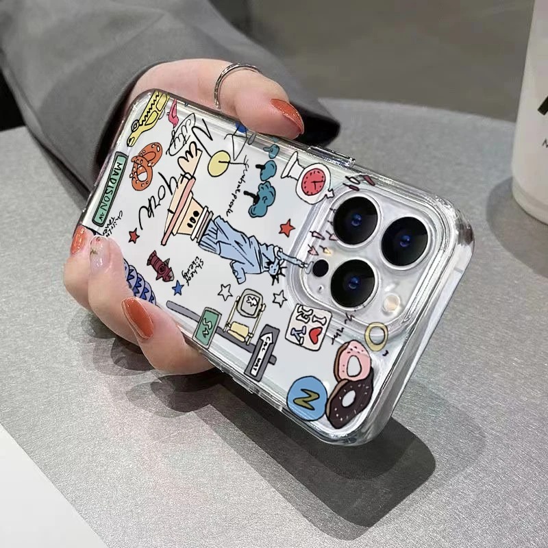 Cute New York City Doodle Phon - Phone Cases York recension och pris