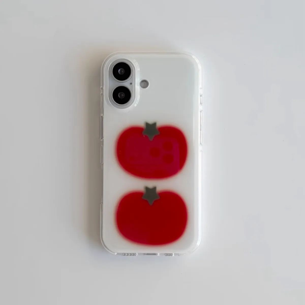 Korean Ins Two Ted Tomato Cart - Phone Cases Y2K recension och pris