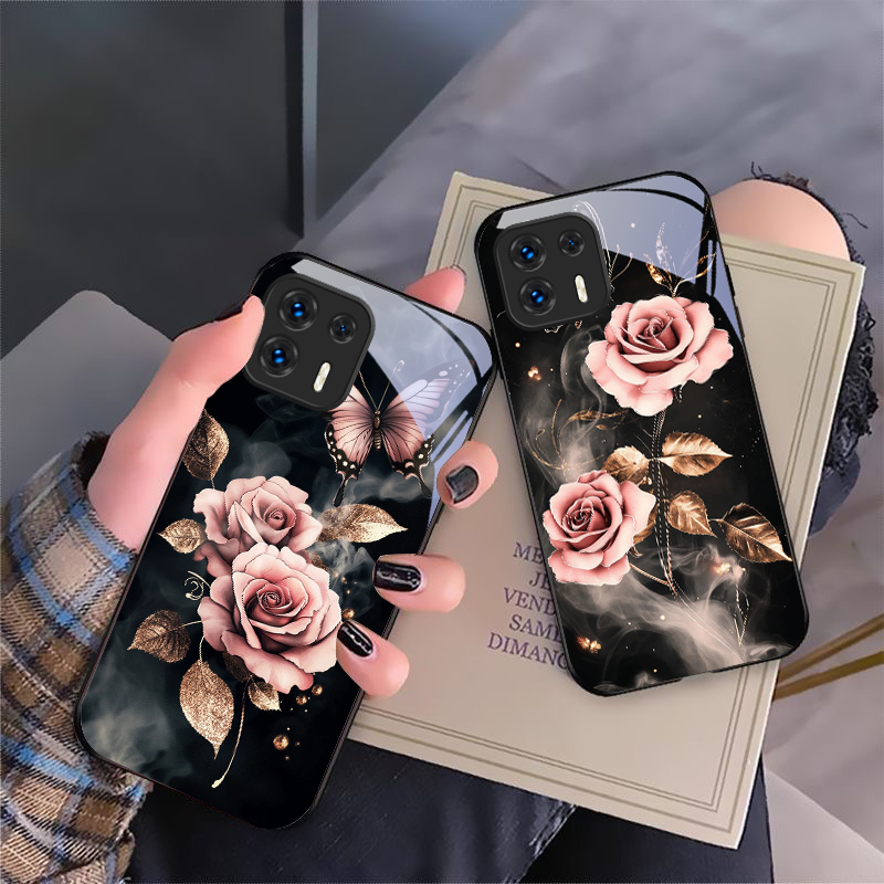 Butterfly Love Pink Rose For M - Phone Cases Motorola recension och pris