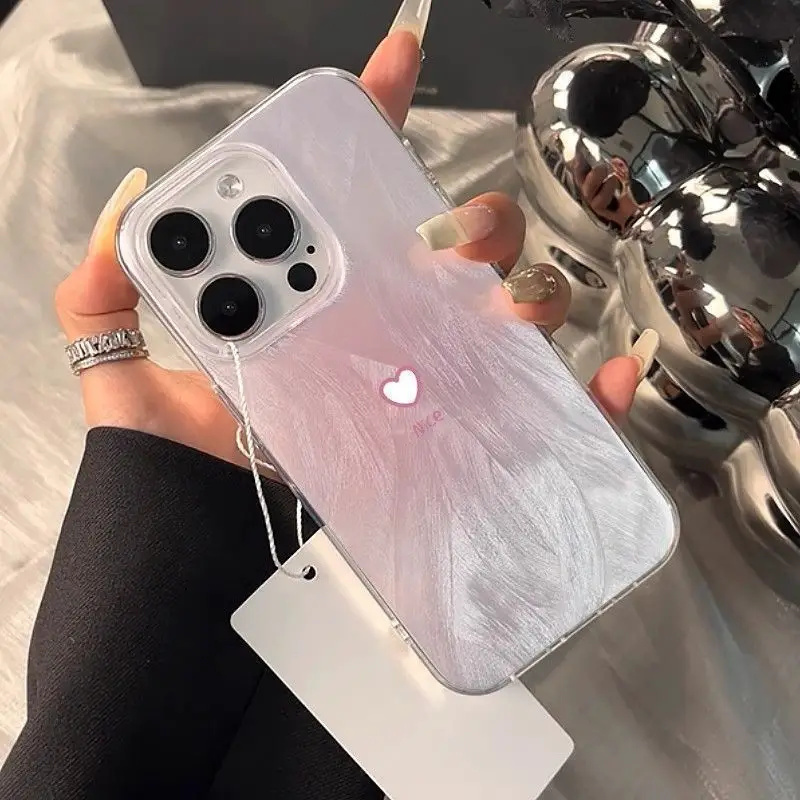 Simple Gradient Pink Heart Cas - Samsung Galaxy A55 recension och pris