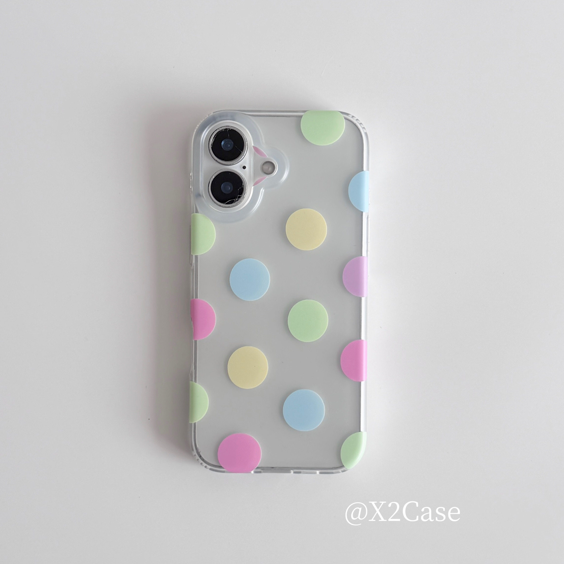Korea Ins Colorful Polka Dots  - Phone Cases Y2K recension och pris
