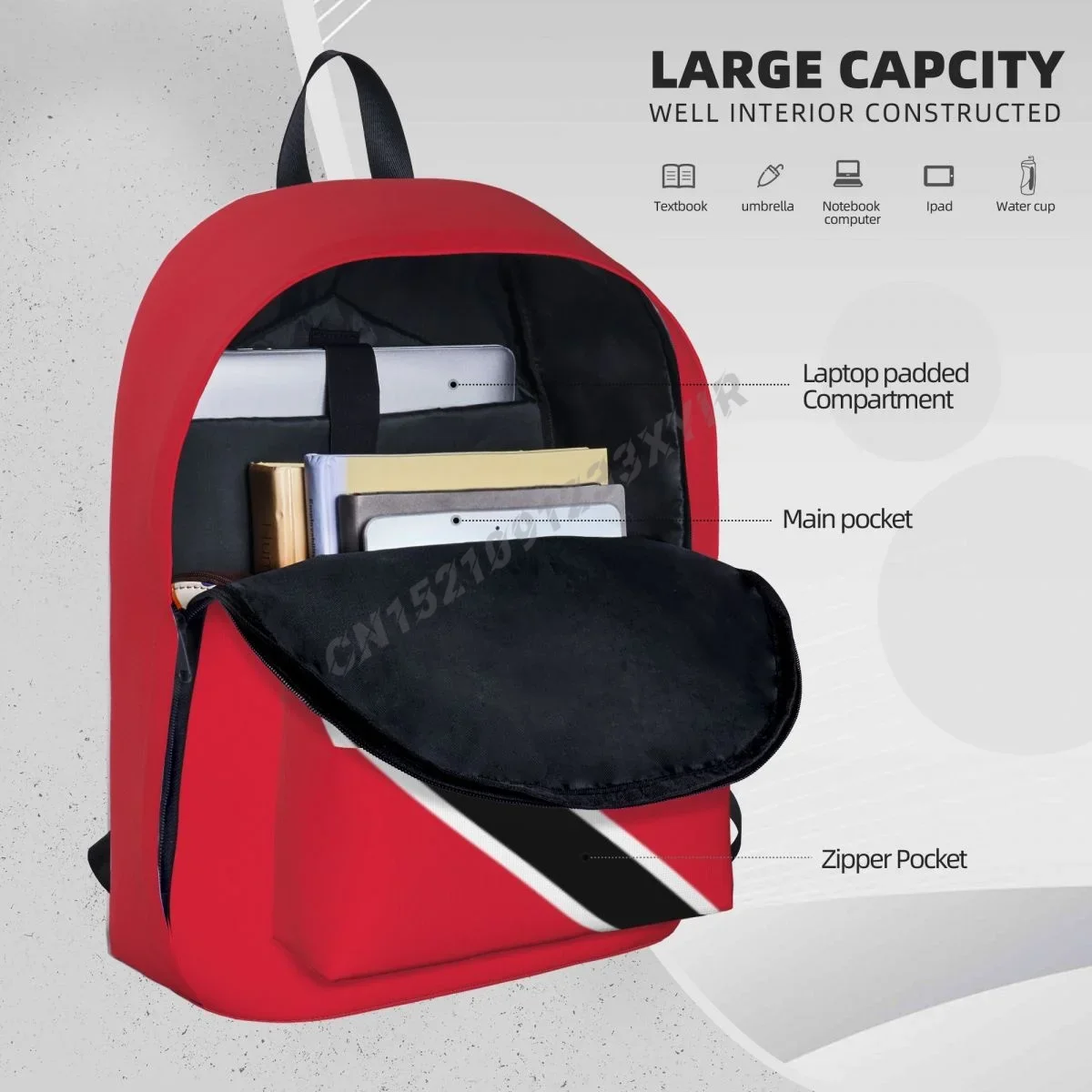 Custom Bag Unisex Backpack Tri - Phone Cases Trinidad recension och pris