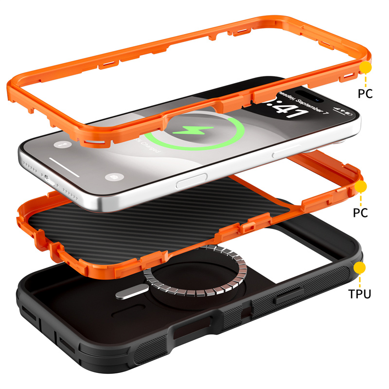 3IN1 Military Grade Armor Anti - Military Grade Case recension och pris