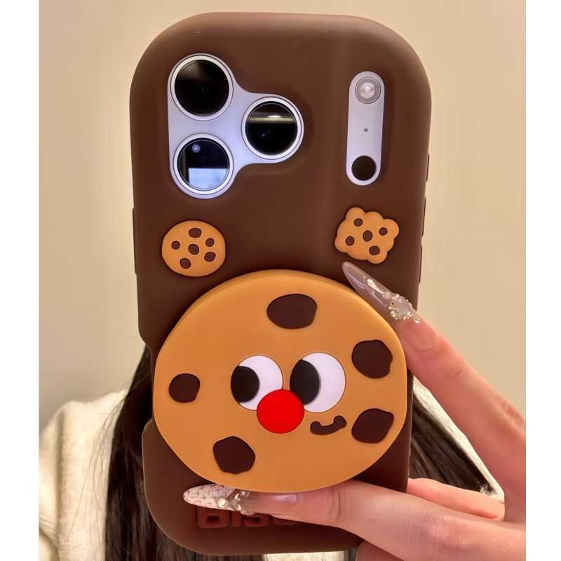 3D Cartoon Kawaii Biscuit Bear - Phone Cases Cool Girl recension och pris
