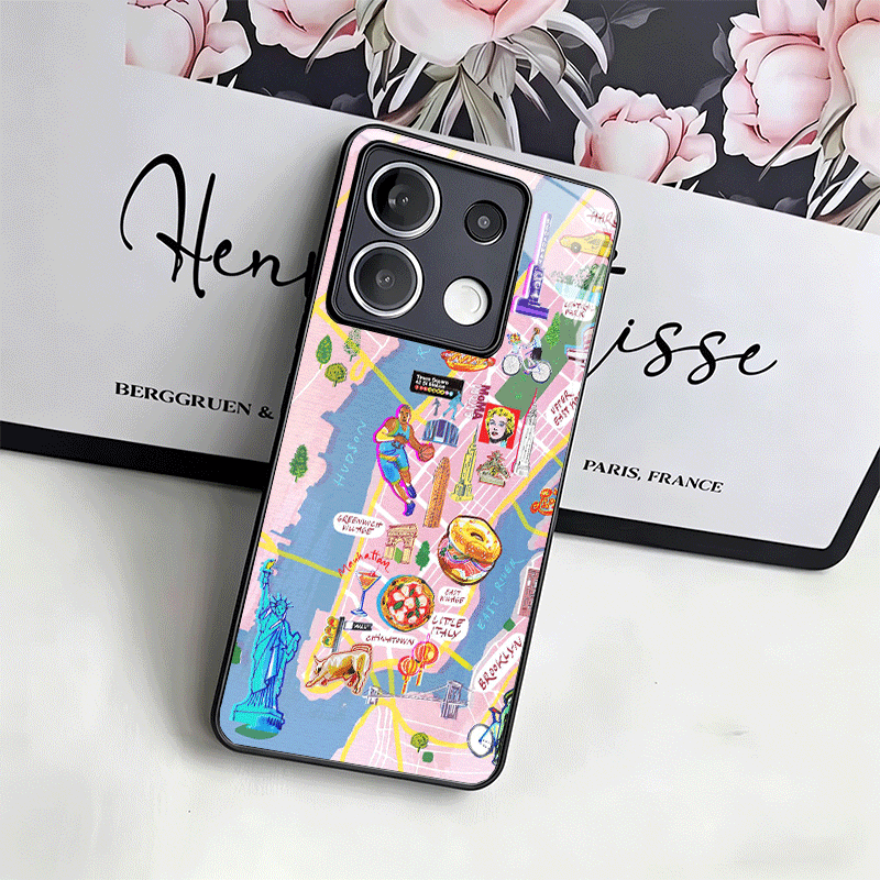 NYC New York City Glass Phone  - Phone Cases York recension och pris