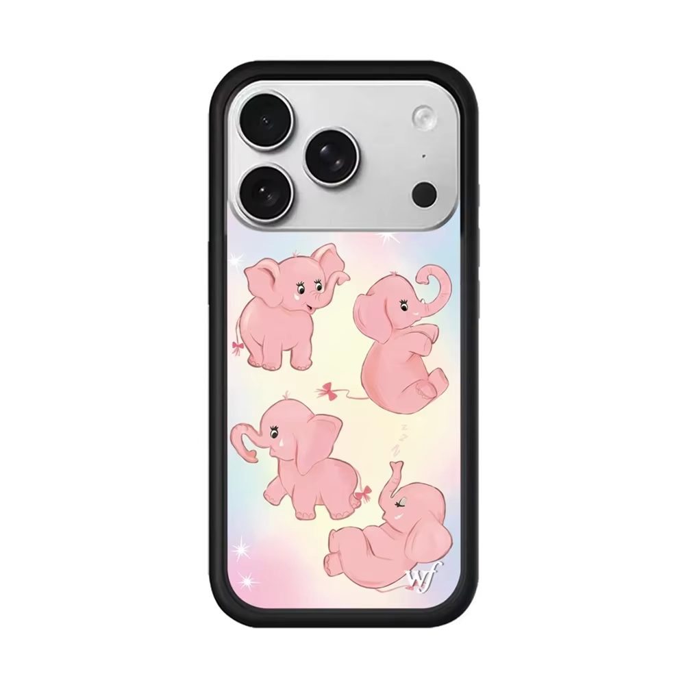 Wildflower INS Pink Elephants  - Phone Cases Wildflower recension och pris