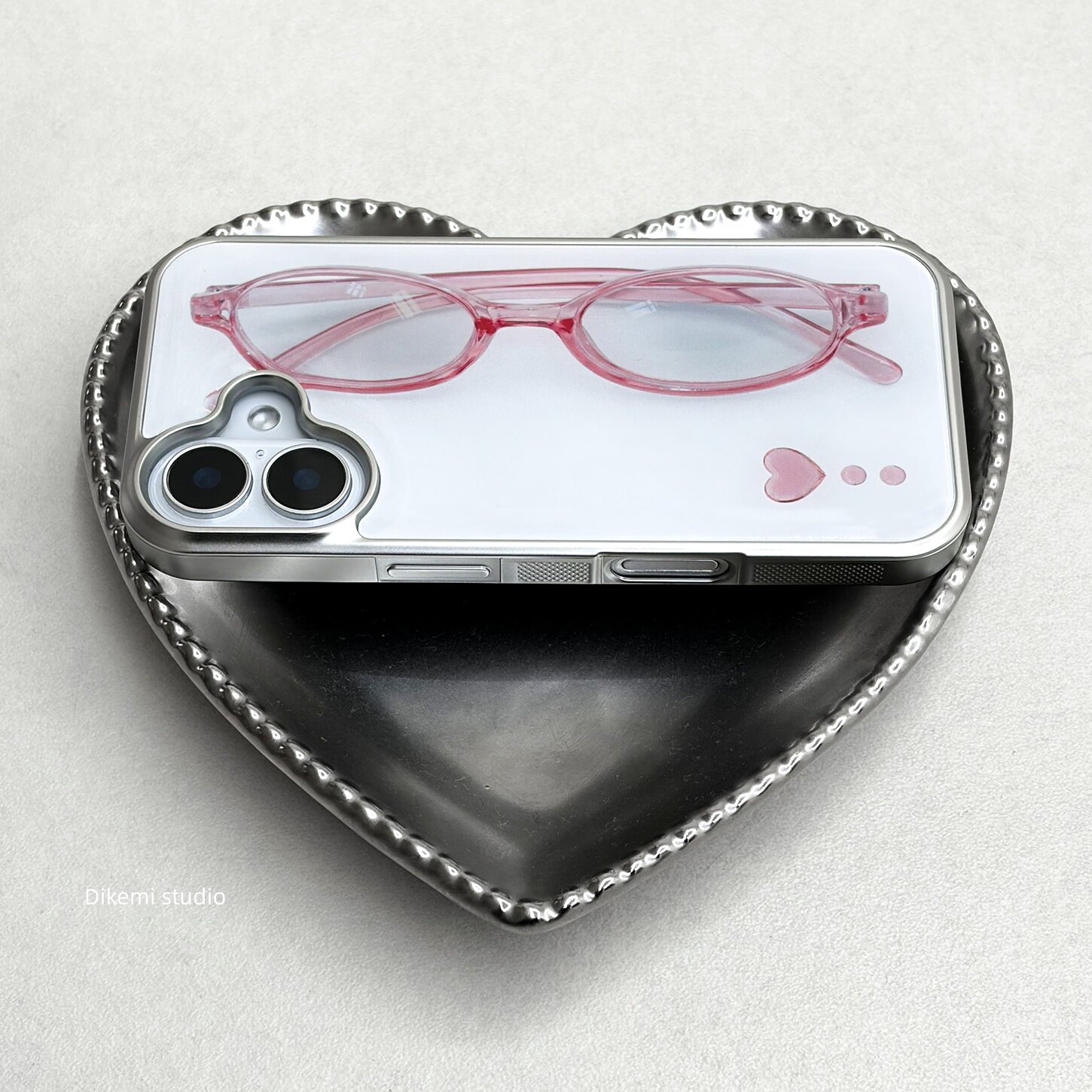 Korean ins Girl Heart Pink Gla - Phone Cases Cool Girl recension och pris