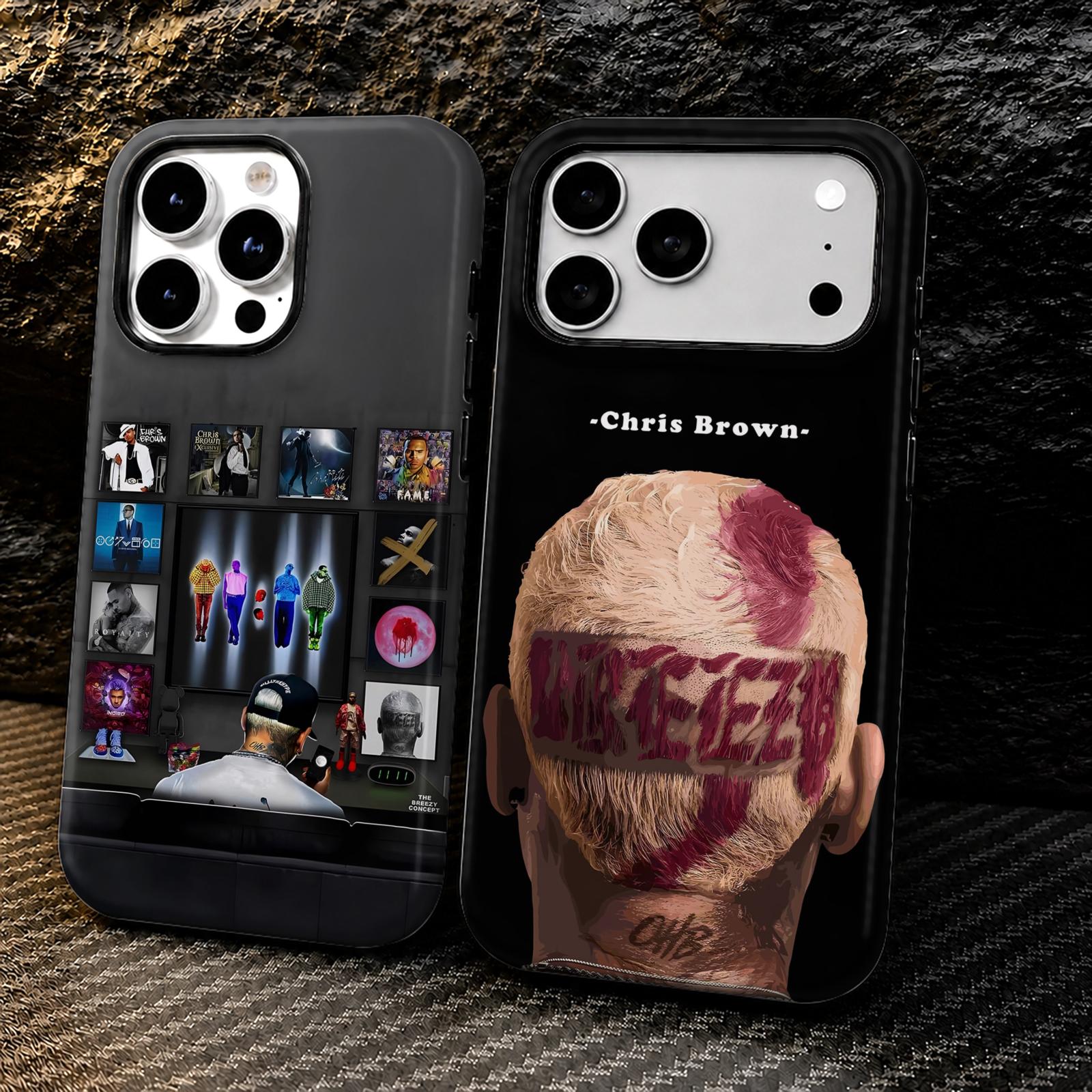 Rap C-Chris B-Brown Phone Case - Phone Cases Brown recension och pris