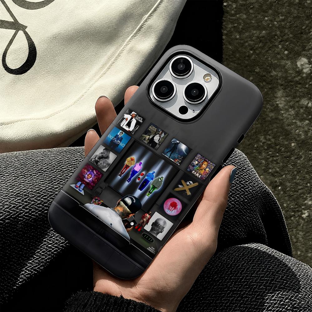 Rap C-Chris B-Brown Phone Case - Phone Cases Brown recension och pris