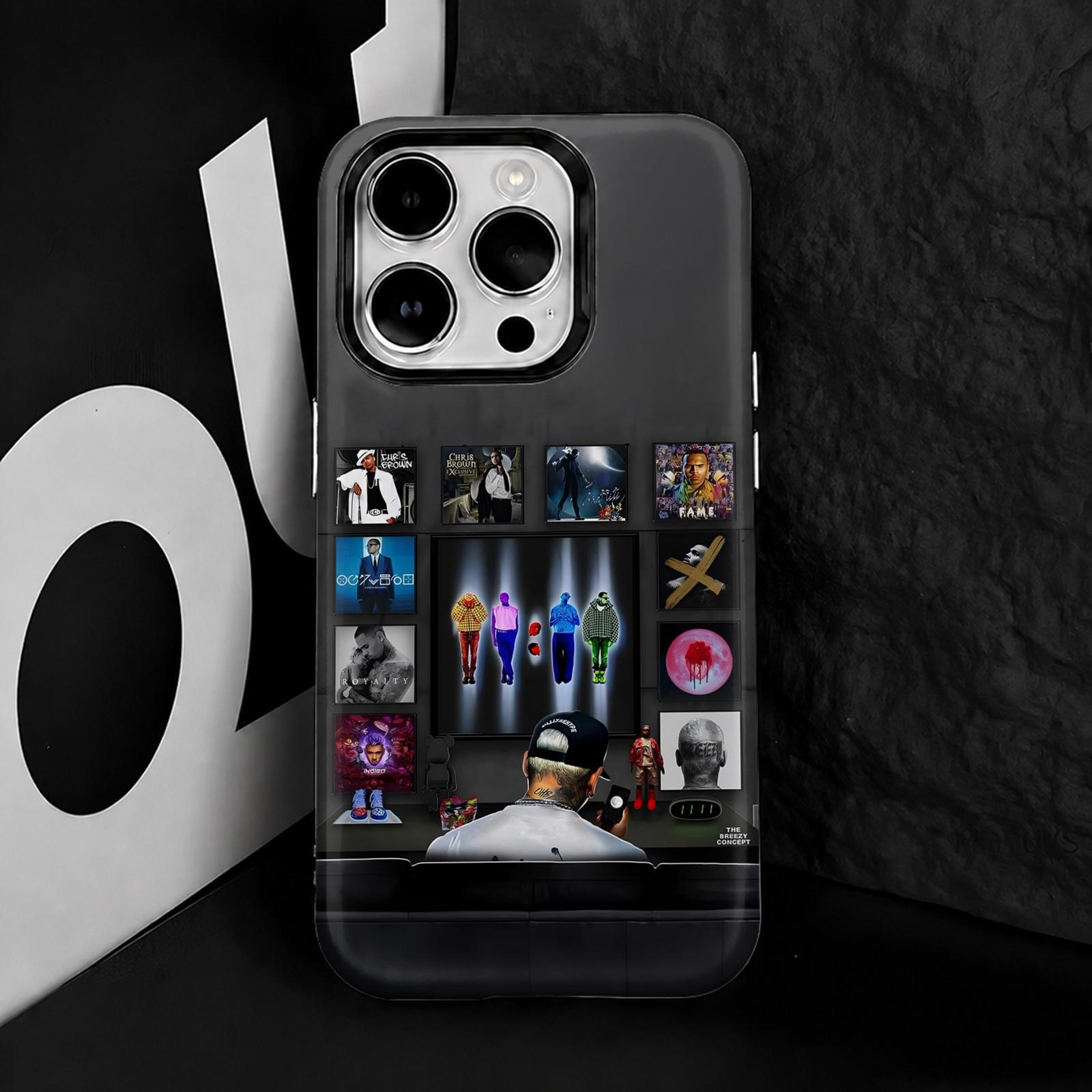 Rap C-Chris B-Brown Phone Case - Phone Cases Brown recension och pris