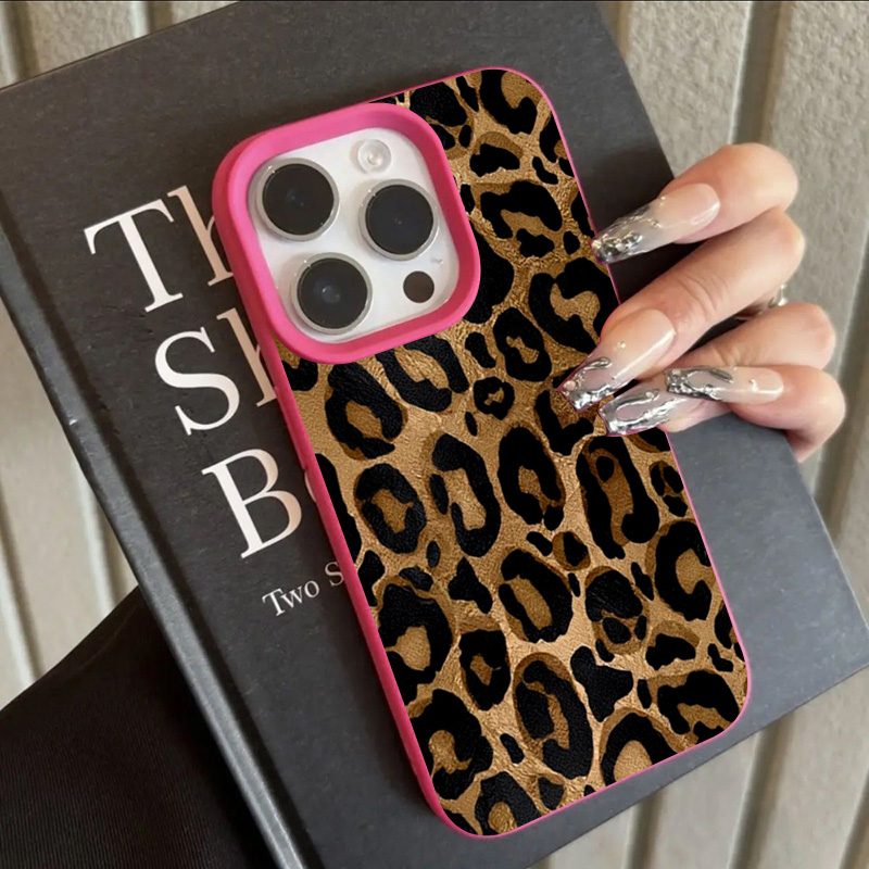 INS Brown Leopard Print Phone  - Phone Cases Brown recension och pris