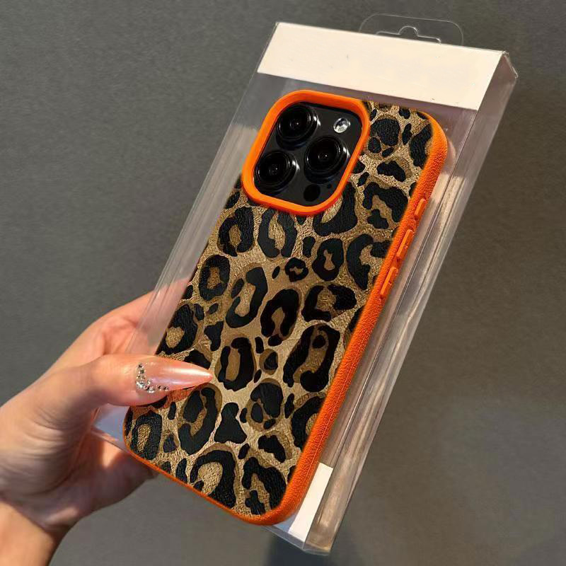 INS Brown Leopard Print Phone  - Phone Cases Brown recension och pris